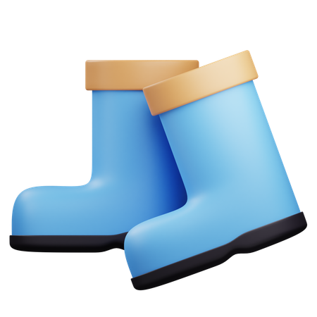 Bottes  3D Icon