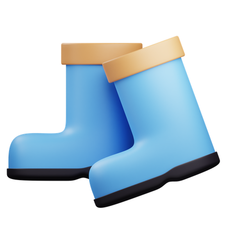 Bottes  3D Icon