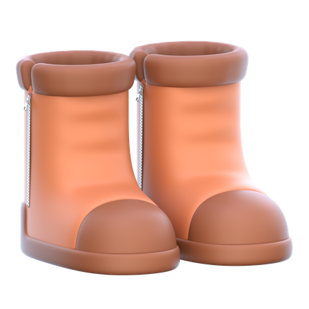 Bottes d'hiver  3D Icon