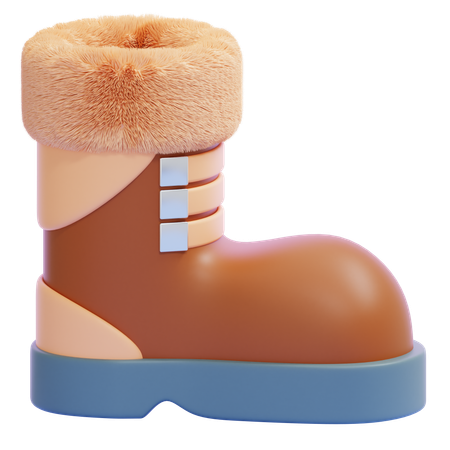 Bottes d'hiver  3D Icon