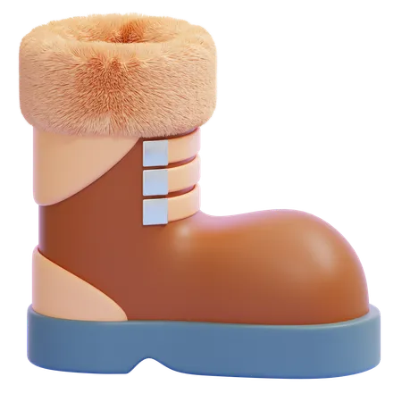 Bottes d'hiver  3D Icon