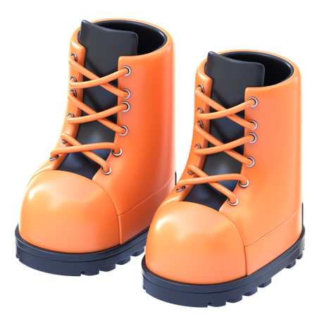 Bottes de chantier  3D Icon
