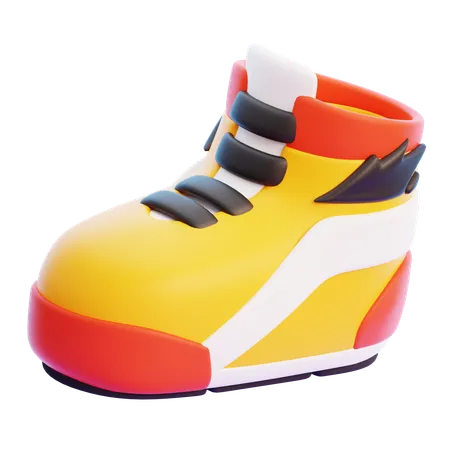 Bottes de course  3D Icon