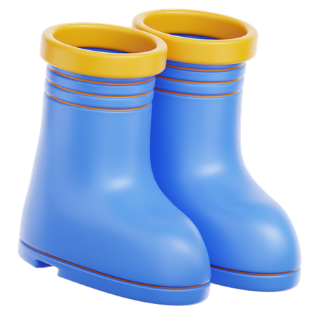 Bottes de pêche  3D Icon