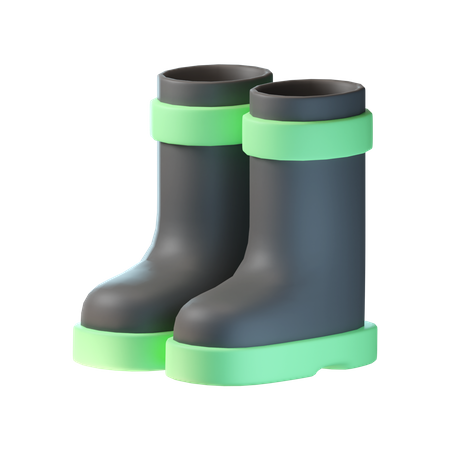 Bottes de pêche  3D Icon