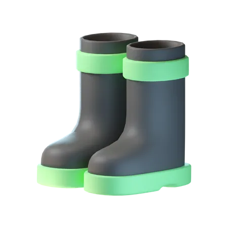 Bottes de pêche  3D Icon