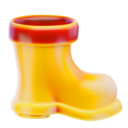 Bottes de pluie  3D Icon