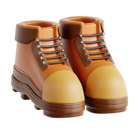 Bottes de randonnée  3D Icon