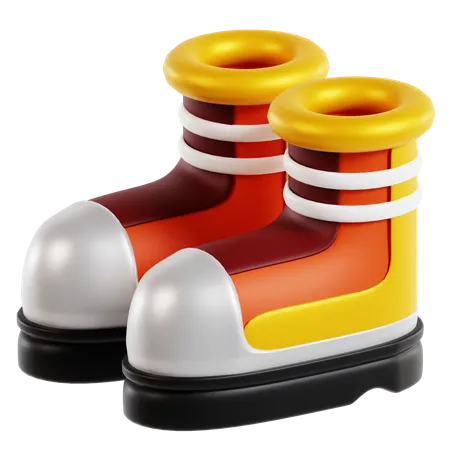 Bottes de sauvetage  3D Icon