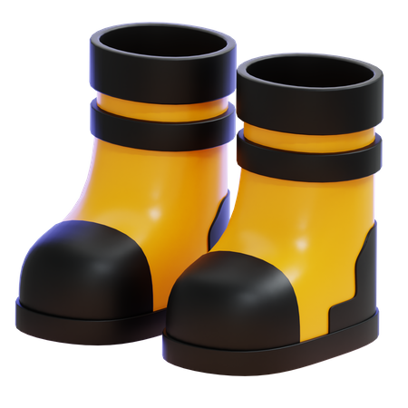 Bottes de travail  3D Icon