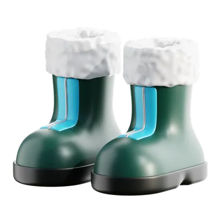 Bottes d'hiver  3D Icon