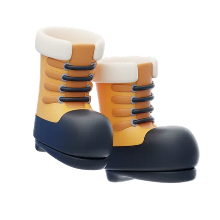 Bottes d'hiver  3D Icon