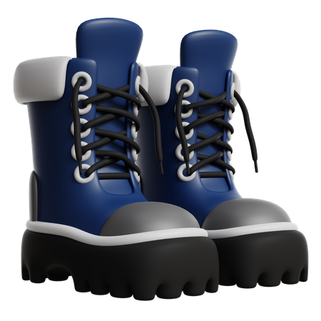 Bottes d'hiver  3D Icon