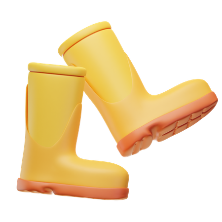 Bottes longues  3D Icon