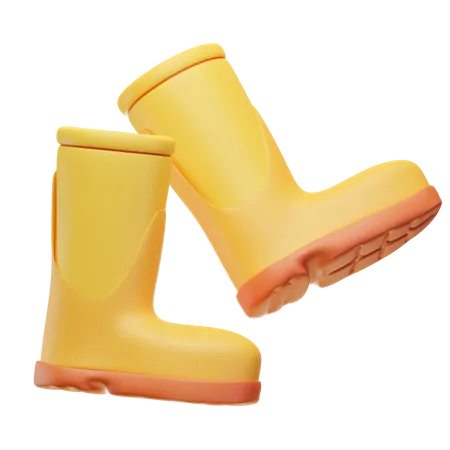 Bottes longues  3D Icon