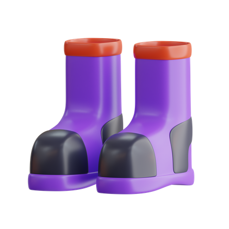 Bottes longues  3D Icon