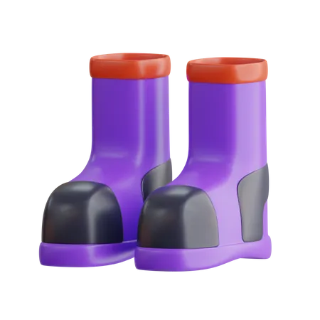 Bottes longues  3D Icon