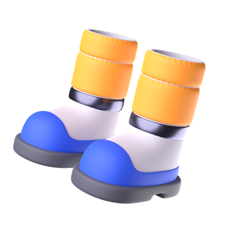 Bottes spatiales  3D Icon