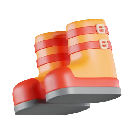 Bottes spatiales  3D Icon