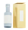 Bottle And Box Mockup
