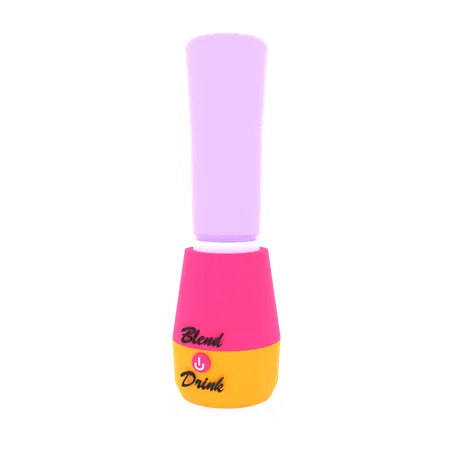 Bottle blender mixer  3D Illustration