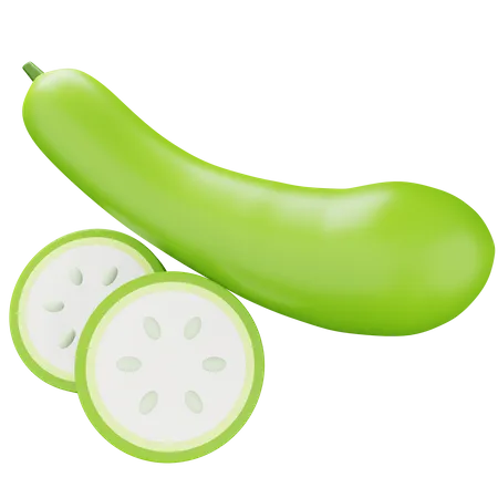 Bottle Gourd  3D Icon