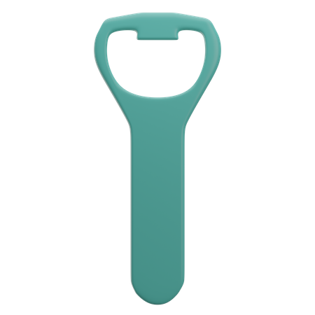 Bottle Opener  3D Illustration