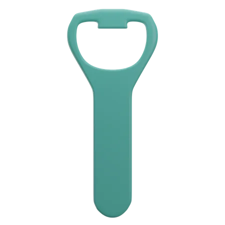 Bottle Opener  3D Illustration