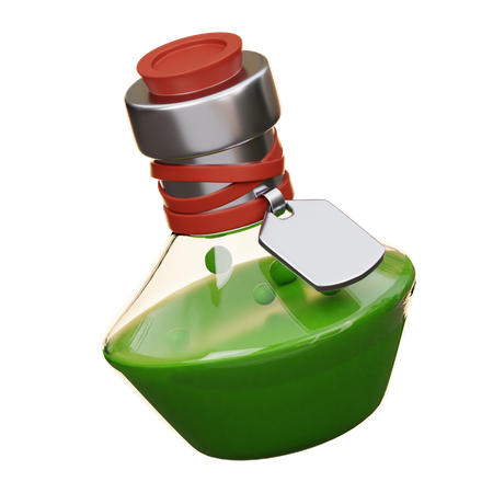 Bottle Poison  3D Icon