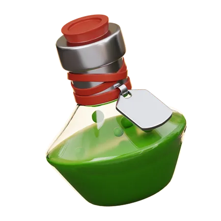 Bottle Poison  3D Icon