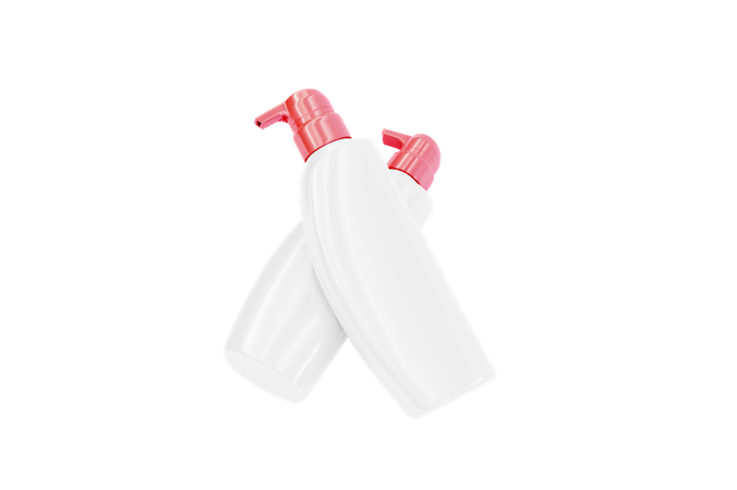 Bottle Soap Mockup 3D Icon