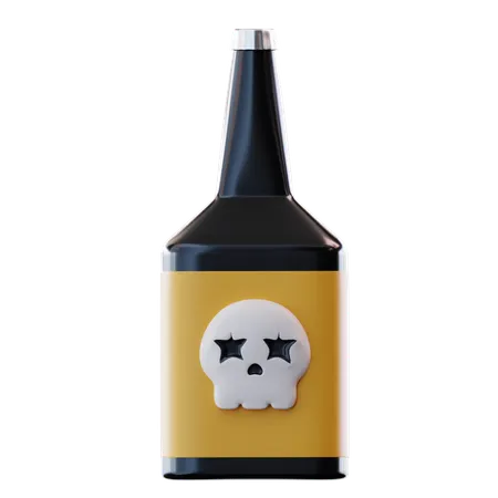 Bottled Beer  3D Icon