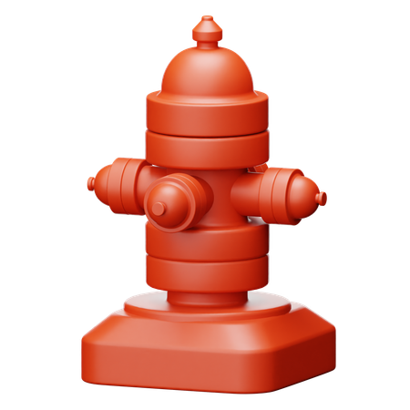 Bouche d'incendie  3D Icon