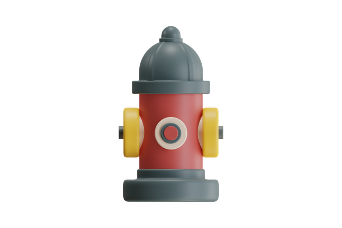 Bouche d'incendie  3D Icon