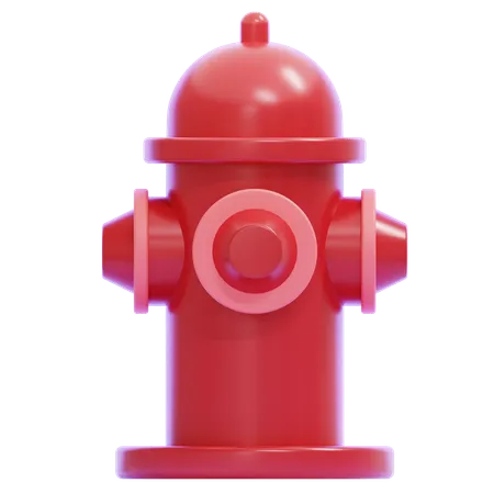 Bouche d'incendie  3D Icon