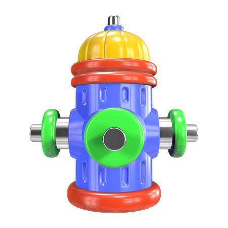 Bouche d'incendie  3D Icon