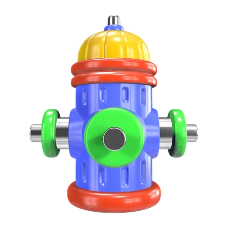 Bouche d'incendie  3D Icon