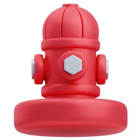 Bouche d'incendie  3D Icon