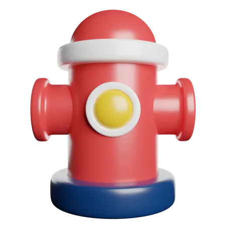 Bouche d'incendie  3D Icon