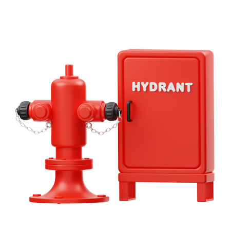 Bouche d'incendie  3D Icon