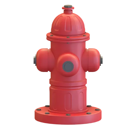 Bouche d'incendie  3D Illustration