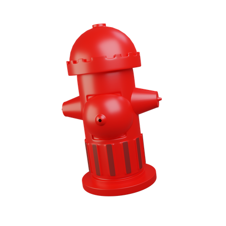 Bouche d'incendie  3D Illustration