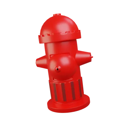 Bouche d'incendie  3D Illustration