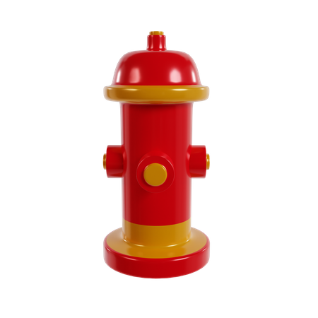 Bouche d'incendie  3D Icon