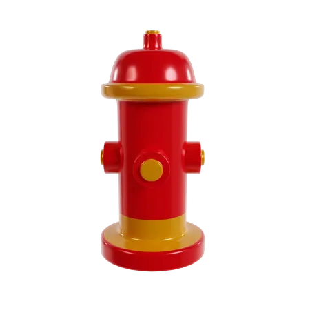 Bouche d'incendie  3D Icon