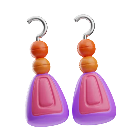 Des boucles d'oreilles  3D Icon