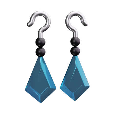 Des boucles d'oreilles  3D Icon