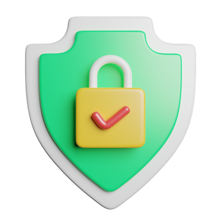 Bouclier  3D Icon