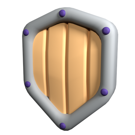 Bouclier  3D Icon