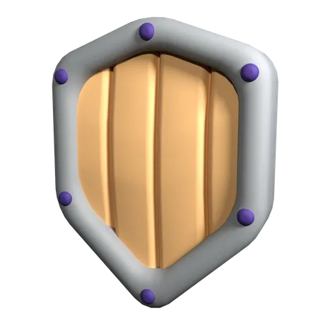 Bouclier  3D Icon